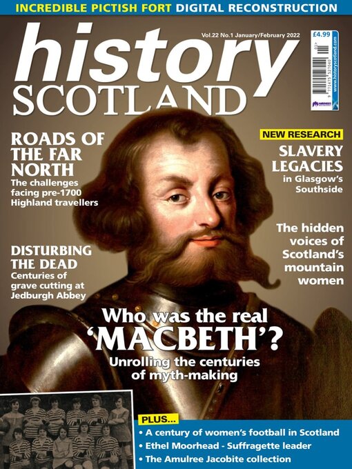 Cover image for History Scotland: January-February 2022